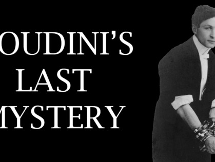 Main picture for escape room Houdini’s Last Mystery