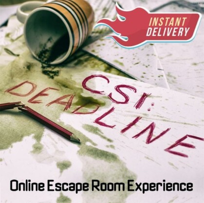 Main picture for escape room CSI Deadline – Remote Team Building Package