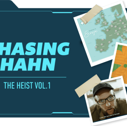 Main picture for escape room Chasing Hahn: The Heist Volume 1